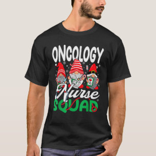 Camiseta Equipo de Enfermeras de Oncología Gnomos Estetosco