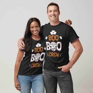 Camiseta Equipo de Enfermería Boo Boo de Halloween