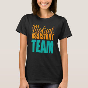 Camiseta Equipo de Enfermería Clínica Escuadrón de Auxiliar