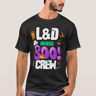 Camiseta Equipo de enfermería de L&D - Halloween