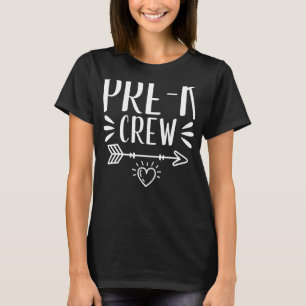Camiseta Equipo de enseñanza preescolar de vuelta a la escu
