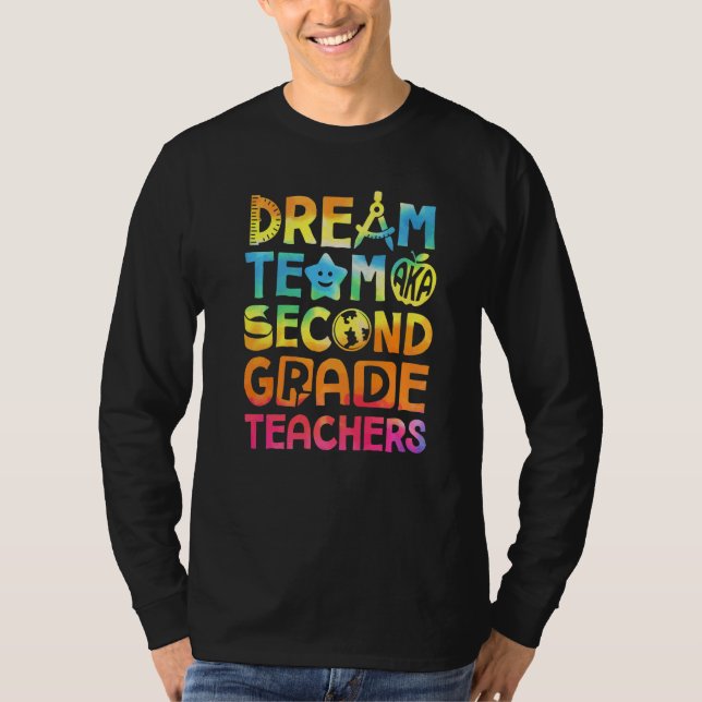 Camiseta Equipo de ensueño Aka Profesores de segundo grado  (Anverso)
