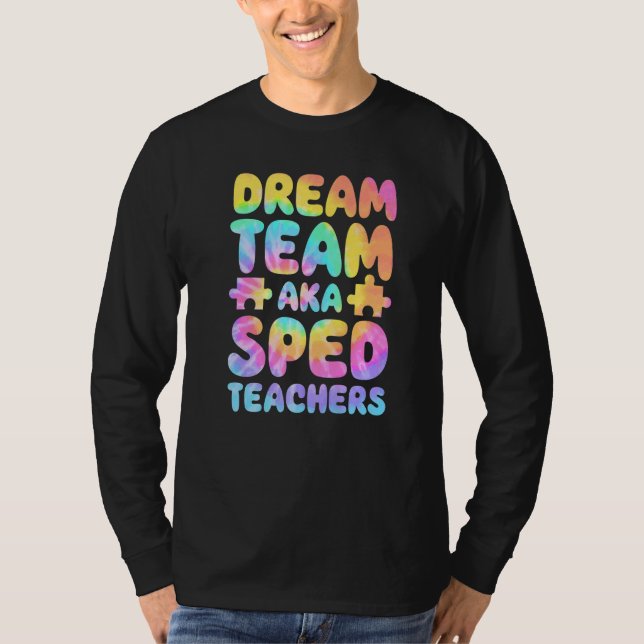 Camiseta Equipo de ensueño AKA Profesores SPED Educación Es (Anverso)