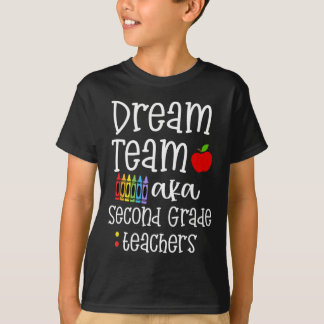 Camiseta Equipo de ensueño Segundo grado Maestros divertido