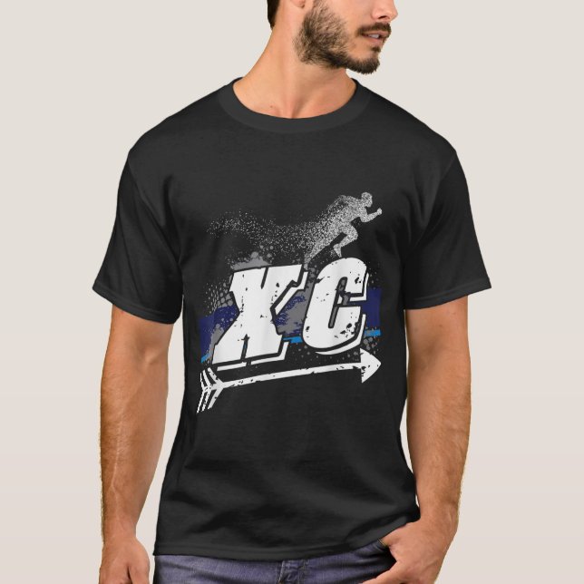 Camiseta Equipo de entrenamiento de entrenadores XC Cross C (Anverso)