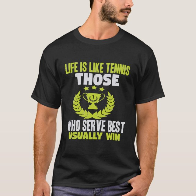 Camiseta Equipo de entrenamiento de oferta de tenis (Anverso)