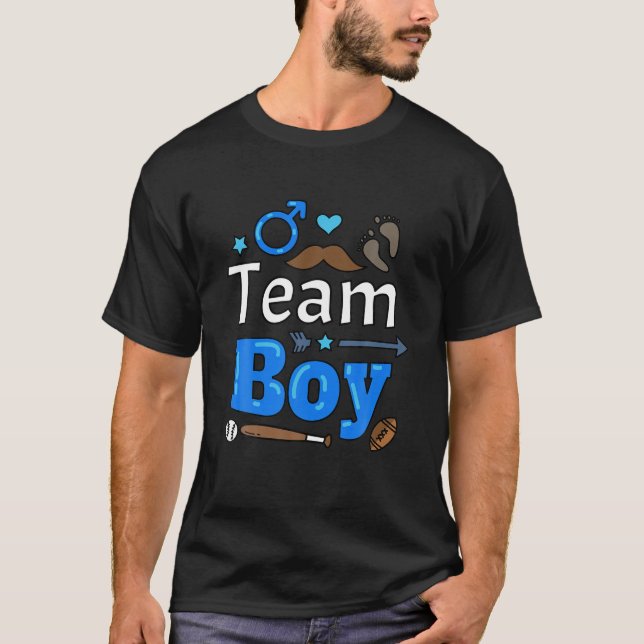 Camiseta Equipo de equipo de la familia Baby Shower Chica G (Anverso)