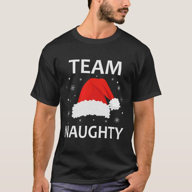 Camiseta Equipo De Equipo De Navidades De Pareja De Pareja  (Anverso)
