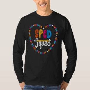 Camiseta Equipo De Escuadrón De Escuadrones De Eco De La Es