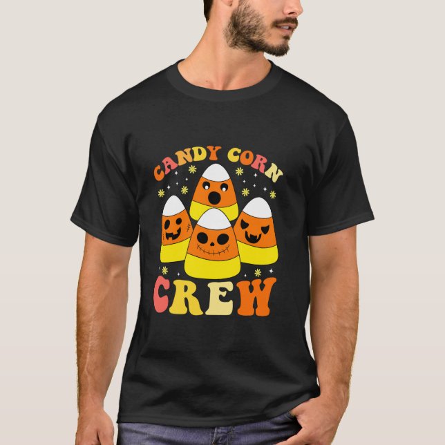 Camiseta Equipo de escuadrón de maíz de golosinas de Hallow (Anverso)