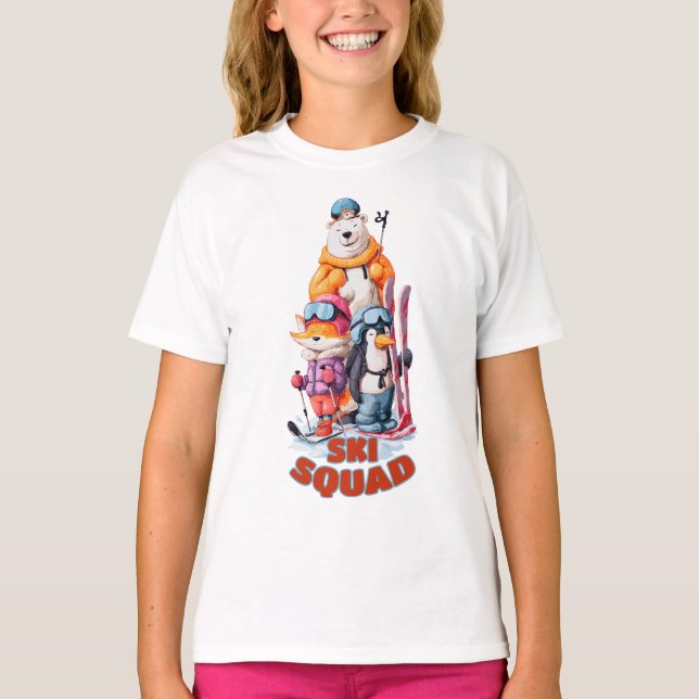 Camiseta equipo de esquí (Anverso)