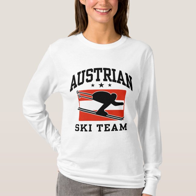 Camiseta Equipo de esquí de Austria (Anverso)