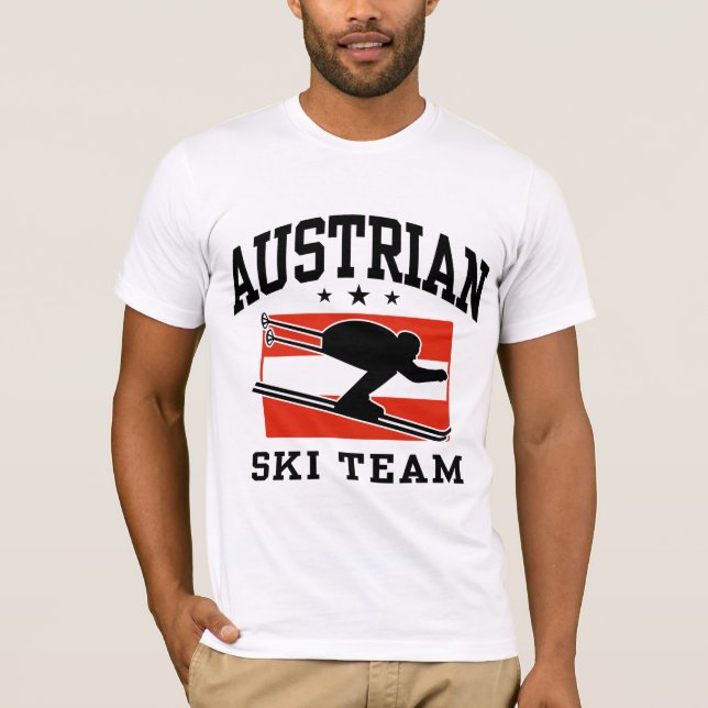Camiseta Equipo de esquí de Austria (Anverso)