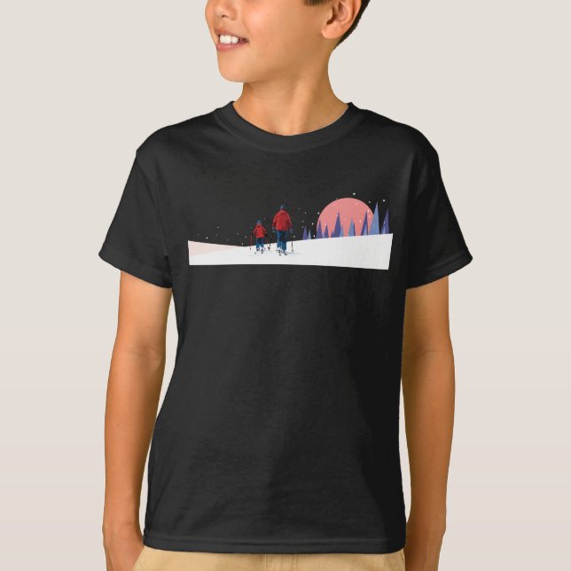 Camiseta Equipo de Esquí de Travesía (Anverso)