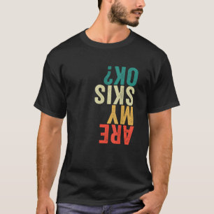 Camiseta Equipo De Esquí Están Mis Esquís Ok  Negro Unisex 