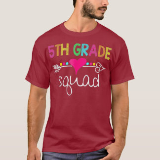 Camiseta Equipo de estudiantes de quinto curso del quinto c