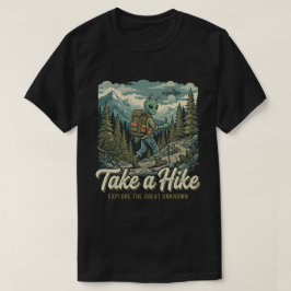 Camiseta Equipo de Exterior Retro Alien Bigfoot