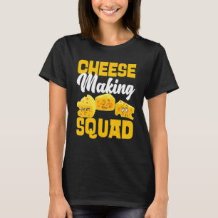 Camiseta Equipo de fabricación de queso Gouda Cheese