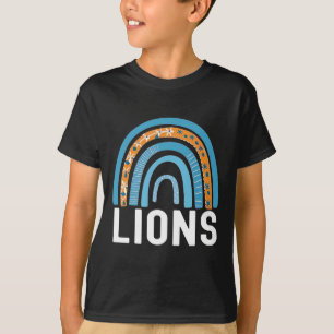 Camiseta Equipo de fanáticos de deportes escolares de Leone