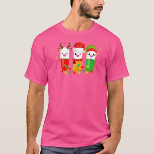 Camiseta Equipo de farmacia sombrero de Santa farmacéutico