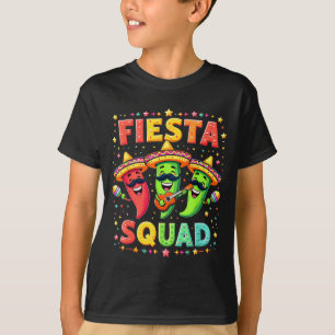 Camiseta Equipo de fiesta Cinco De Mayo Familia Mexicana a