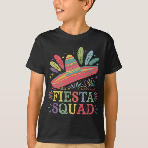 Camiseta Equipo de Fiesta Cinco de Mayo Ropa Familiar Combi