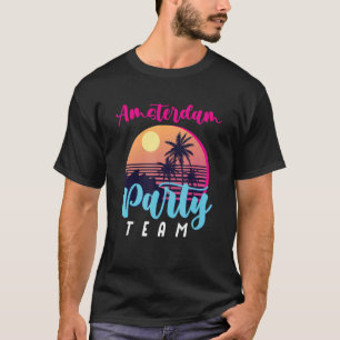 Camiseta Equipo de Fiesta de Ámsterdam