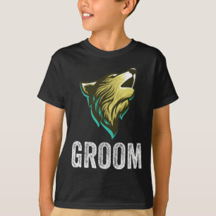 Camiseta Equipo de fiesta de despedida de soltero lobo del 