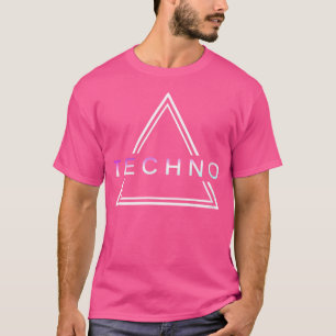 Camiseta Equipo De Fiesta De La Casa De Techno Para Mujeres