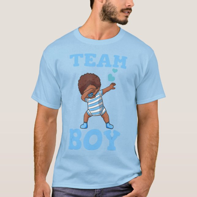 Camiseta Equipo de Fiesta de Revelación de Género (Anverso)