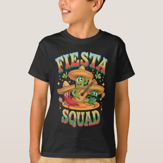 Camiseta Equipo de fiesta divertido Cinco De Mayo fiesta me (Anverso)