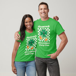 Camiseta Equipo de fiesta Shamrock Shenanigans