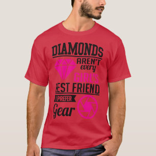 Camiseta Equipo de fotógrafo de diamantes