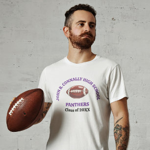Camiseta Equipo de Fútbol Americano de Escuela Secundaria P