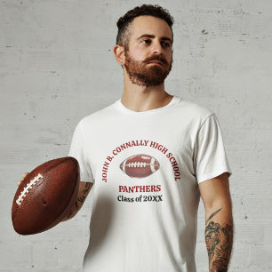 Camiseta Equipo de fútbol americano de la escuela secundari