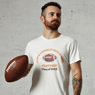 Camiseta Equipo de fútbol americano de Orange High School p