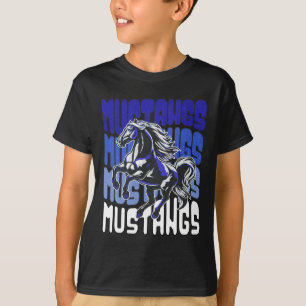 Camiseta Equipo de fútbol americano espíritu escolar mascot