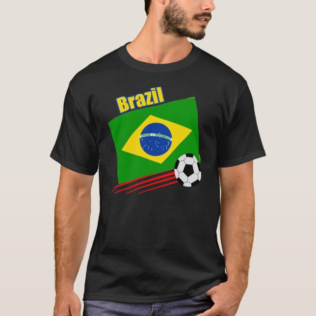 Camiseta Equipo de fútbol brasileño (Anverso)
