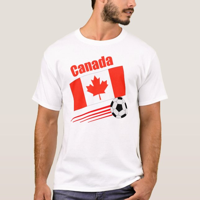 Camiseta Equipo de fútbol canadiense (Anverso)