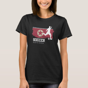 Camiseta Equipo de fútbol de bandera de Corea del Norte fút