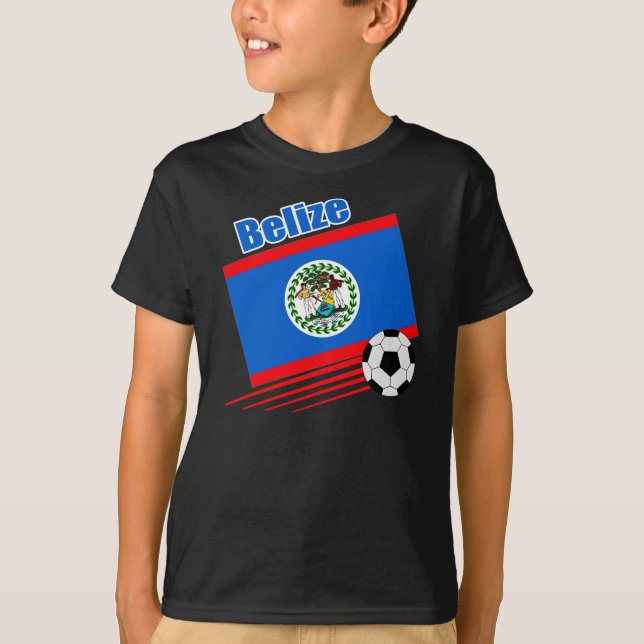 Camiseta Equipo de fútbol de Belice (Anverso)