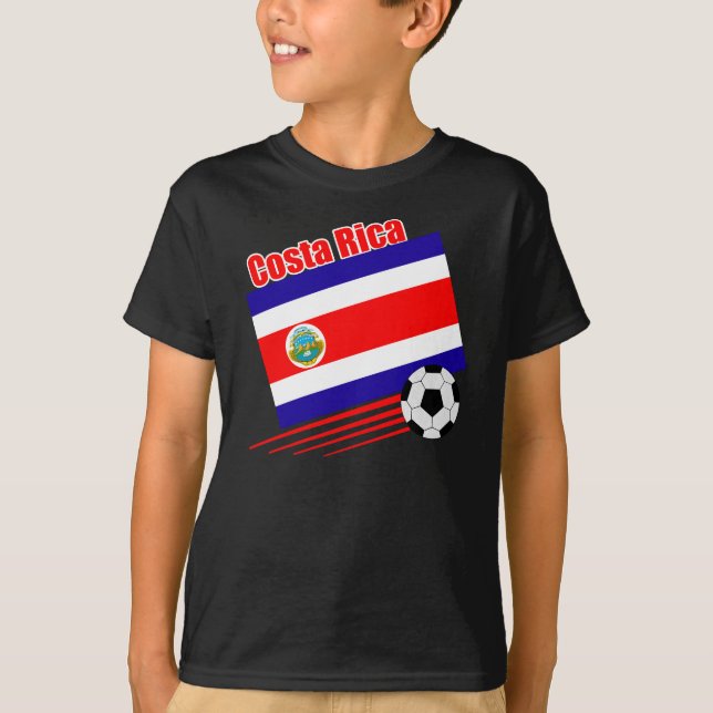 Camiseta Equipo de fútbol de Costa Rica (Anverso)