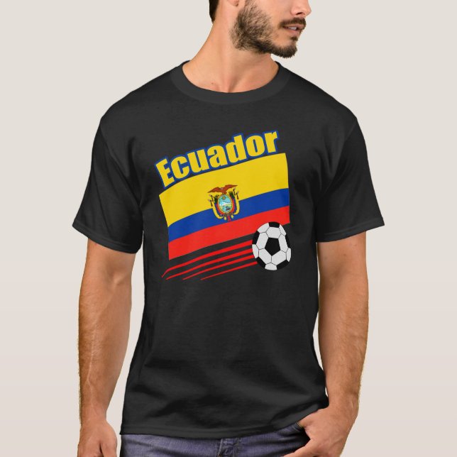 Camiseta Equipo de fútbol de Ecuador (Anverso)