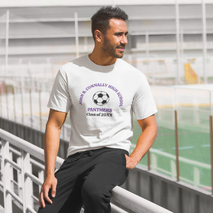 Camiseta Equipo de Fútbol de Escuela Secundaria Personaliza