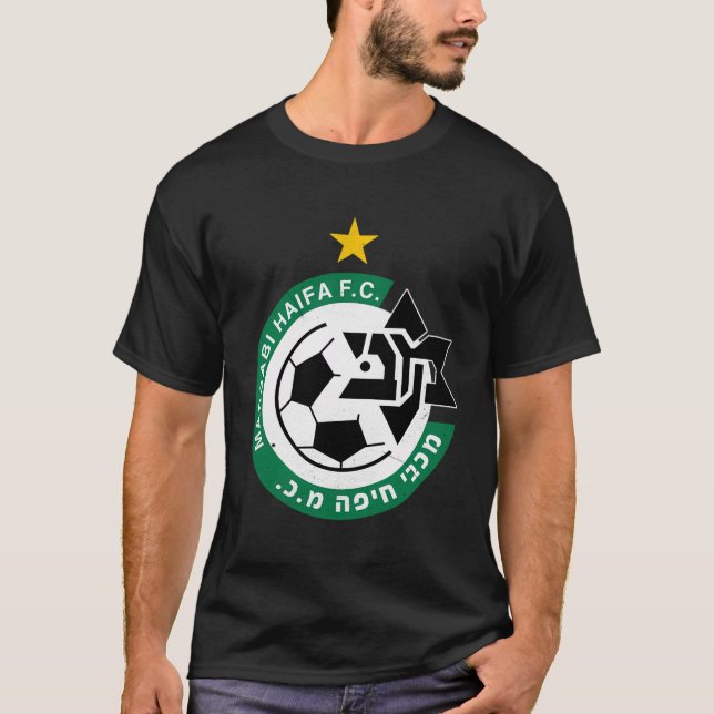 Camiseta Equipo De Fútbol De Maccabi Haifa Israel (Anverso)