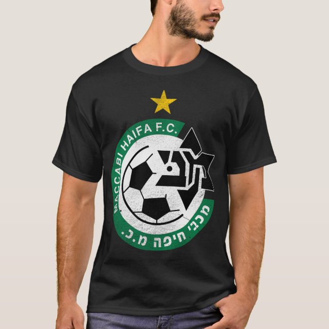 Camiseta Equipo De Fútbol De Maccabi Haifa Israel (Anverso)
