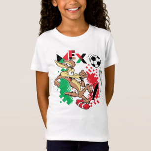 Camiseta Equipo de fútbol de México Gráfico de WILE E. COYO