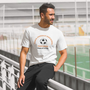 Camiseta Equipo de Fútbol de Orange High School Personaliza