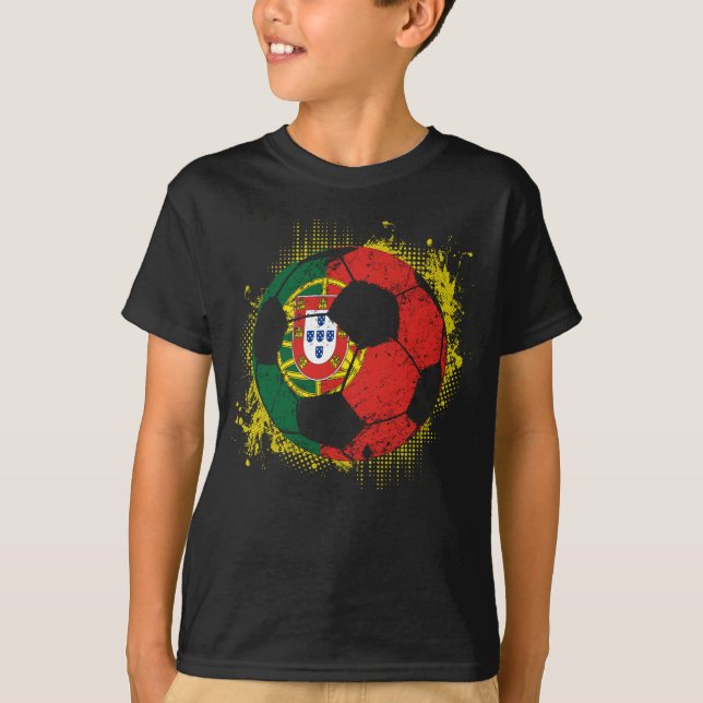 Camiseta Equipo de fútbol de Portugal (Anverso)