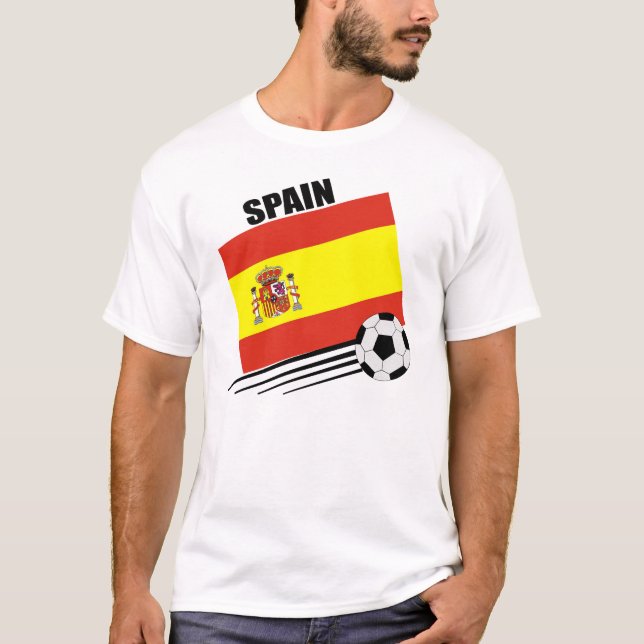 Camiseta Equipo de fútbol español (Anverso)